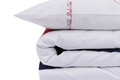 Lenjerie de pat dubla King, 3 piese, 220x240 cm, 100% bumbac ranforce, Beverly Hills Polo Club, BHPC 002, rosu