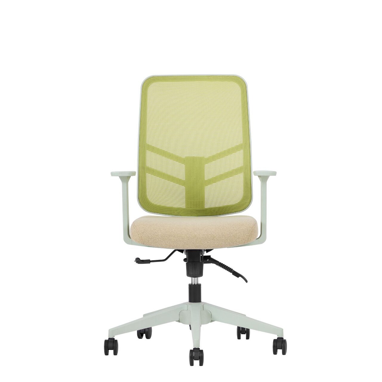 Set scaune de birou (2 piese), Hanah Home, Leto 108, Plastic, Verde - view 3