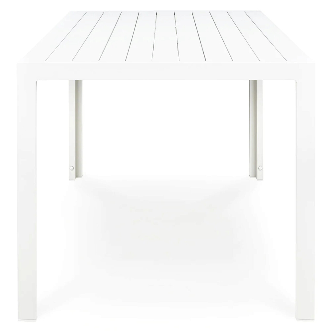Masa pentru gradina/terasa Haven, 140x80x75 cm, aluminiu, alb - 2 | YEO