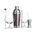 Set preparare cocktail 6 piese, Kitchen Craft, 400 ml, inox
