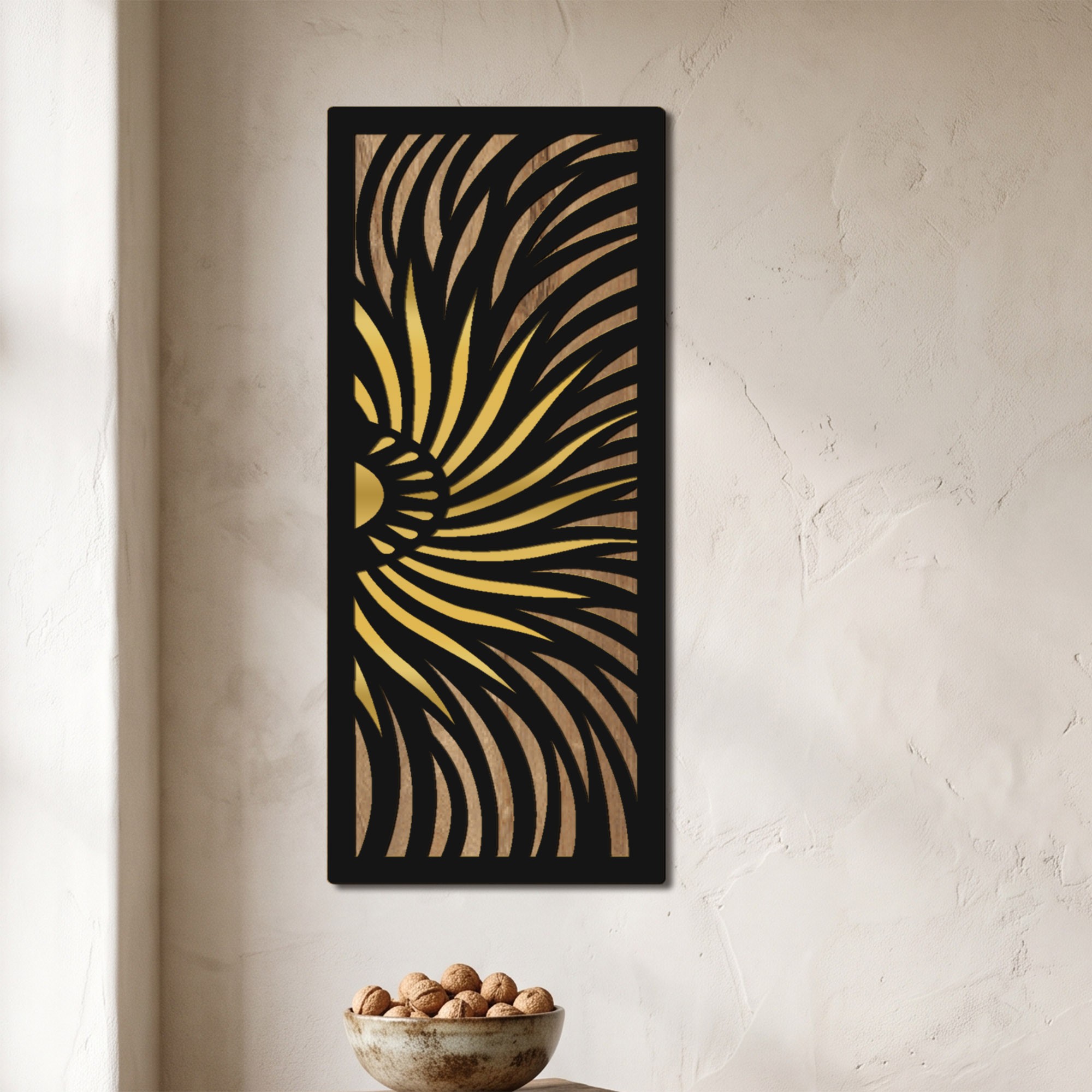 Vopsea decorativă MDF-Plexiglas, KKMP-009, Între: Plexiglas oglindit (grosime: 1 mm), Multicolor