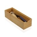 Cutie multifunctionala din bambus, Versa, 23x7.8x6.4 cm