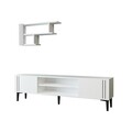 Comoda TV, Inarch, Snow Set, Alb