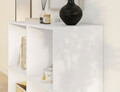 Raft de perete ELTAP, Jugis, 80x40x80 cm, PAL/PVC, alb