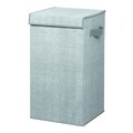 Cos pentru rufe Aldo, iDesign, pliabil, 35.5x35.5x64 cm, gri