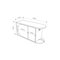 Pantofar, Decortie, Nova Shoe Bench, 104x50x37 cm, PAL, Stejar / Alb
