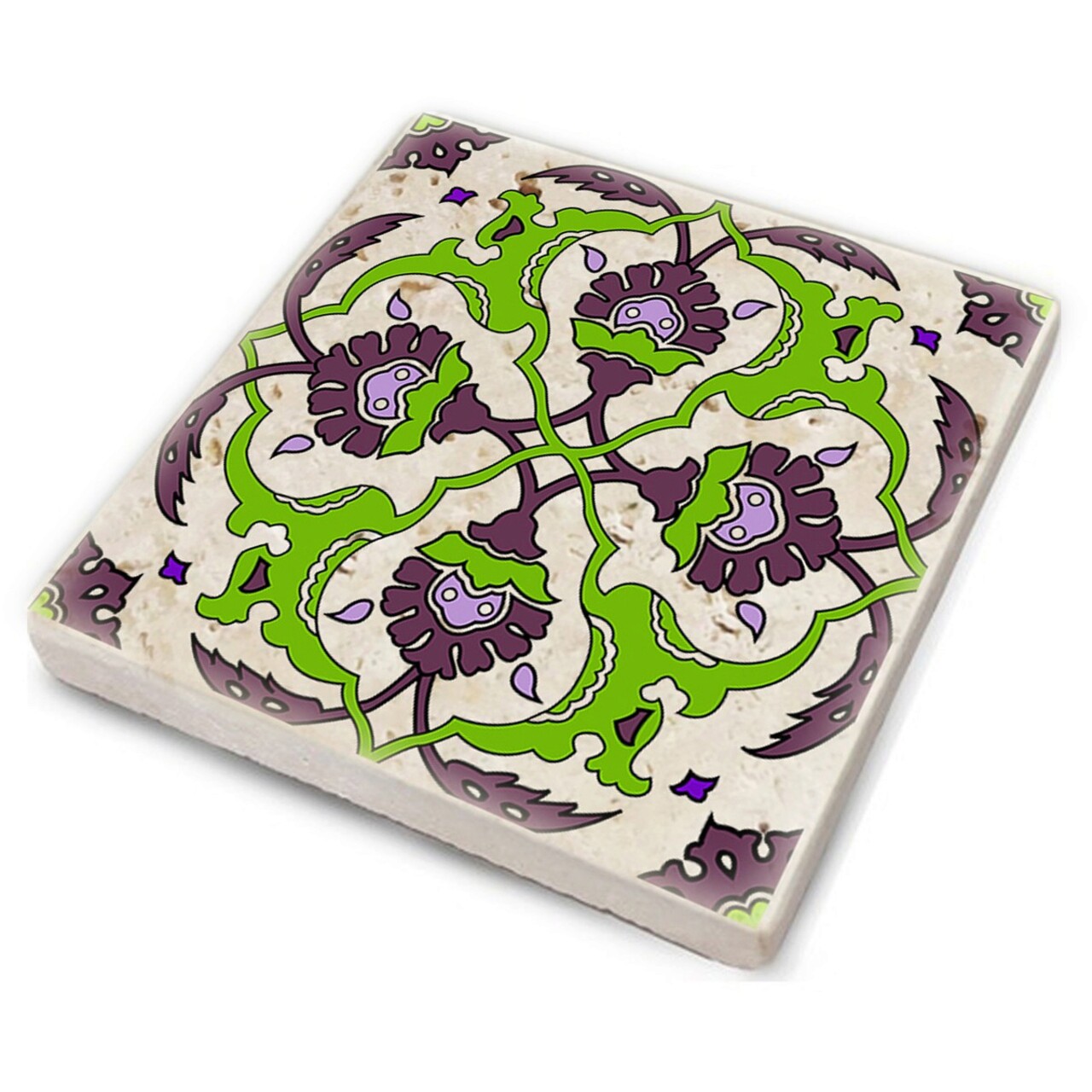 Set suporturi de pahare, Hermia, 366TYR1109, Multicolor - view 2