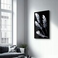 Tablou decorativ, CAM-3045, Dimensiuni: 46 x 72 cm, Multicolor