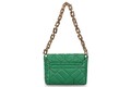 Geanta, Lucky Bees, 520 Green, piele ecologica, verde