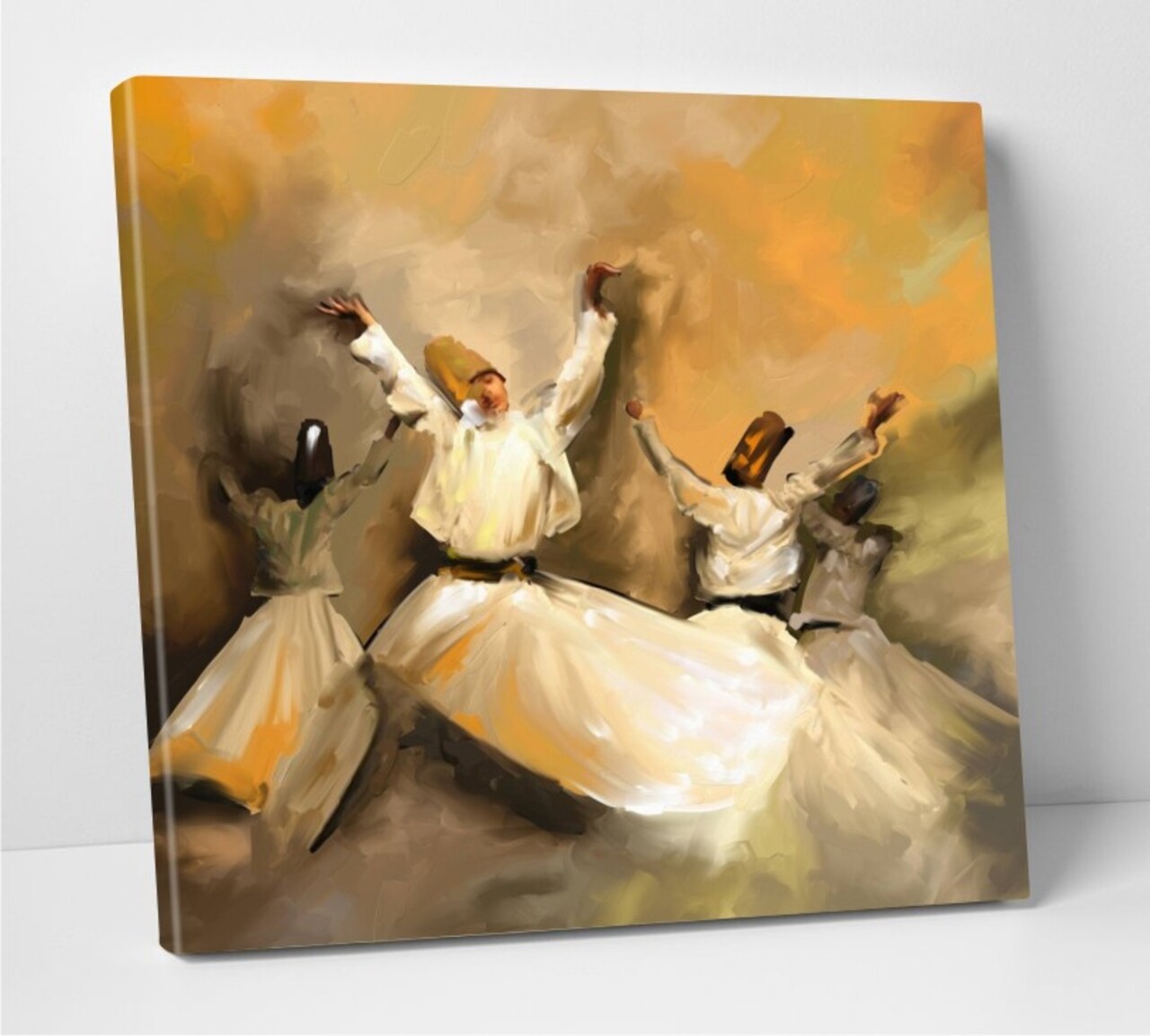 Tablou decorativ Dance, Modacanvas, 50x50 cm, canvas, multicolor