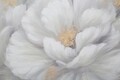 Tablou decorativ Gold Flower, Mauro Ferretti, 140x70 cm, canvas pictat manual, multicolor