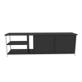 Comoda TV, Retricy, Primrose, 160x35.3x50.8 cm, PAL, Alb / Antracit