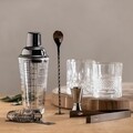 Set 4 pahare pentru whiskey, Spirts, Brandani, 400 ml, sticla cristal