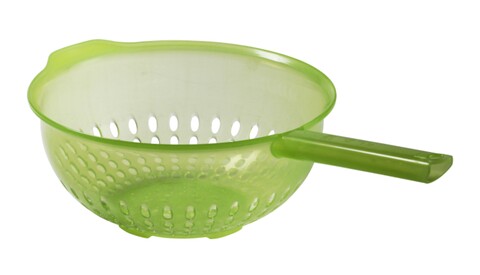 Strecuratoare cu maner inga, domotti, 23.5 cm, plastic, verde