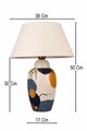 Lampa de masa, L'essentiel Maison, 687HMY2550, Multicolor
