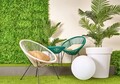Scaun pentru gradina, Parker, Bizzotto, 72x78x89 cm, otel/fibre sintetice