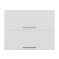 Dulap pentru bucatarie, Hanah Home, Minar, 90x72x37 cm, Alb
