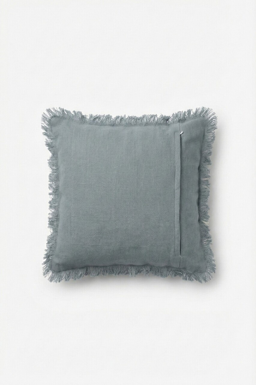 Husa de perna, Lyra, 45x45 cm, FIBRE NATURALE, Piatră albastră — imaginea 3