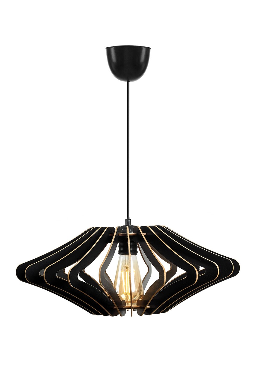 Lustra, 173-T, FullHouse, 47 x 55 cm, 1 x E27, 60W, negru