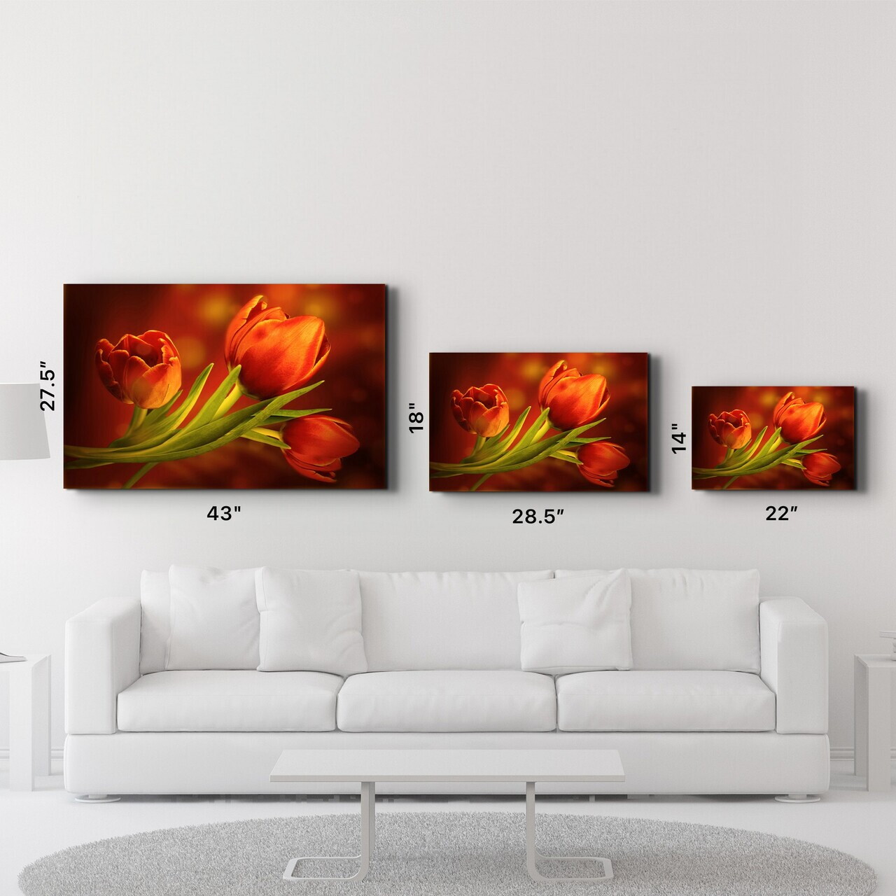 Tablou decorativ, OGLS-1144, Dimensiune: 35 x 55 cm, Multicolor — imaginea 6