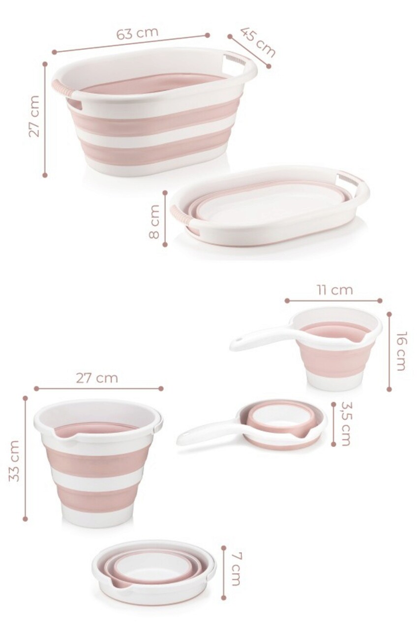 Set cosuri, L'essentiel Maison, Cmsrs1, Roz - view 2