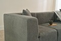 Canapea 3 locuri, Atelier del Sofa, 825BLC4317, Tesatura Chenille, Gri
