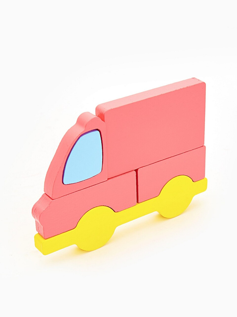 Jucarie pentru landou/carucior, Hanah Home, Ambulance, 23x16x3 cm, Roz / Galben - view 4