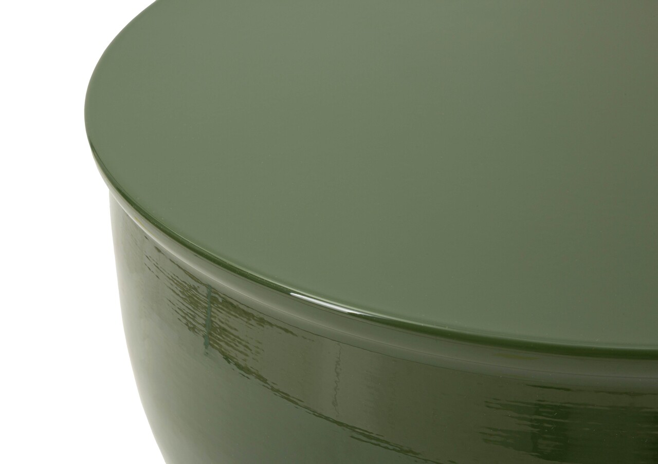 Masuta de cafea, Mauro Ferretti, Yao, 31x46 cm, metal, verde - view 3