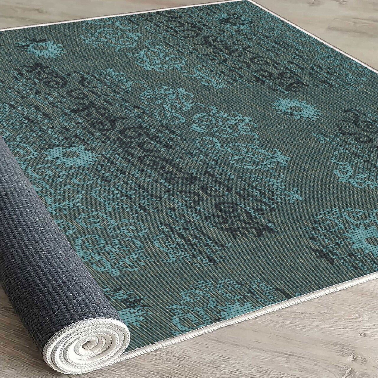 Covor, Els1901, 160x230 cm, Catifea, Multicolor — imaginea 3