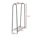Umeras, Puqa Design, Igor, 144.5x89x36 cm, Metal, Negru