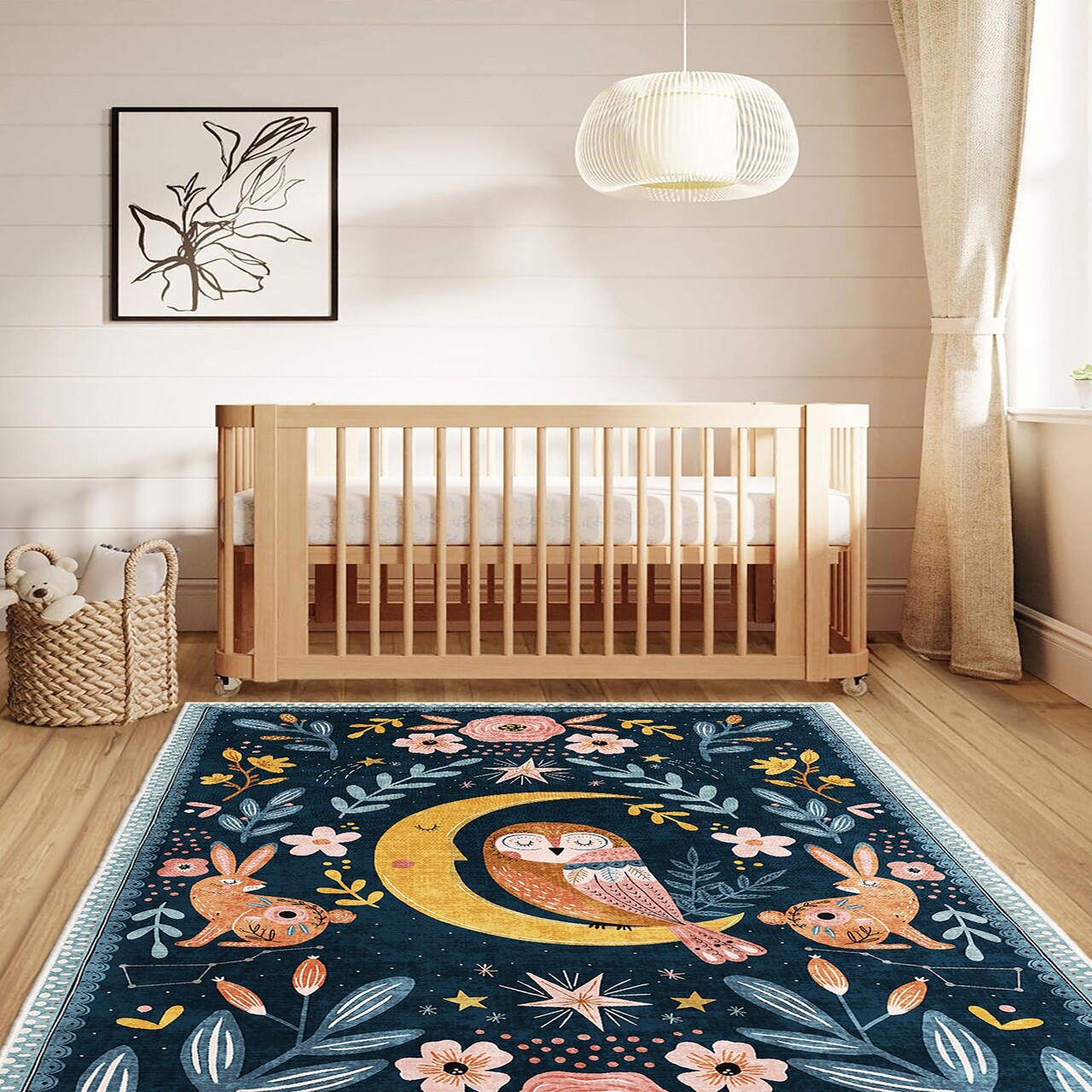 Covor (140 x 220), Wookece1694, 140x220 cm, Albastru navy - view 4