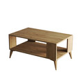 Masuta de cafea, Mezza, Authentic 2060, 90x54x41.6 cm, Stejar