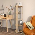 Corp biblioteca, Zena Home, Yuvar, 138x39x39 cm, PAL, Stejar