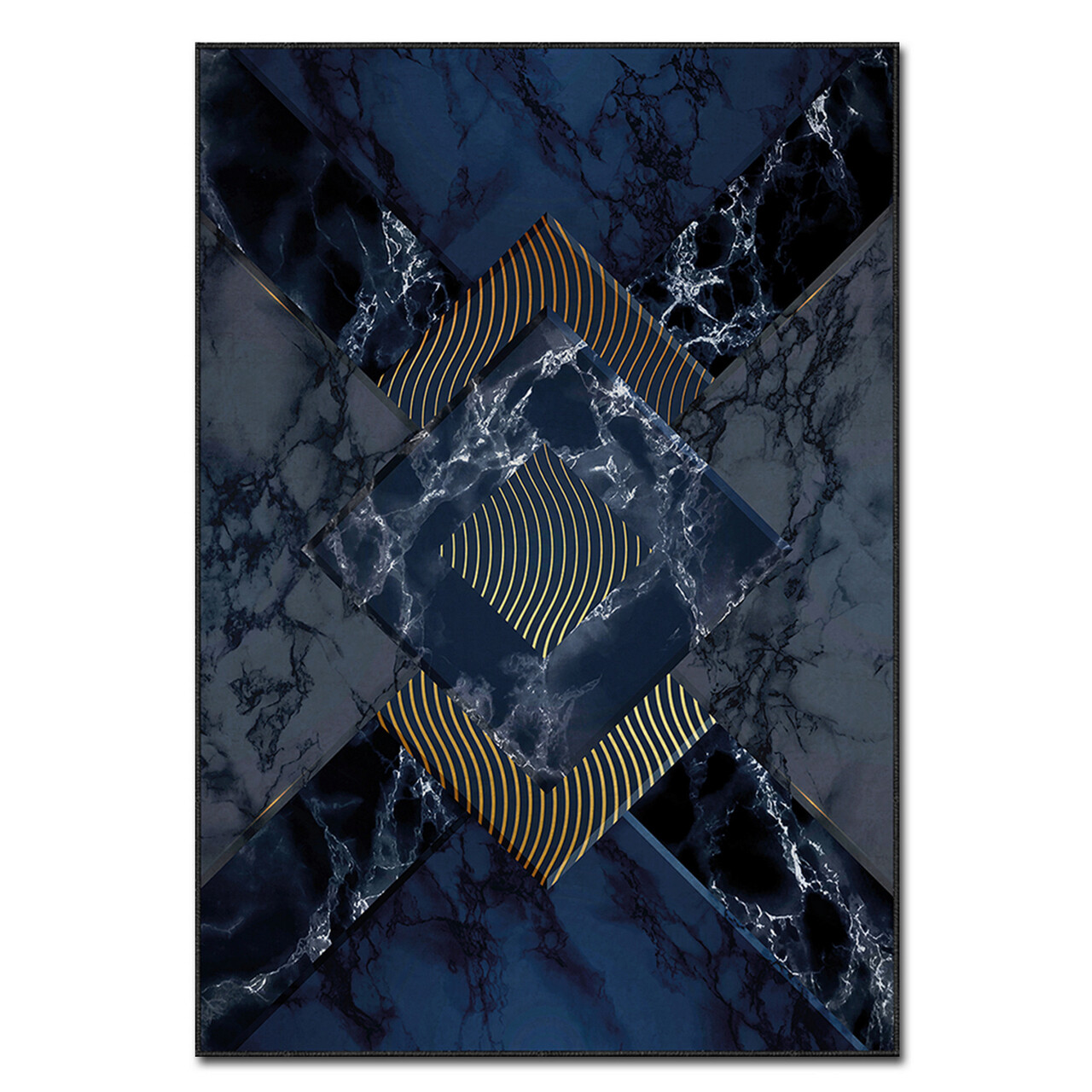 Covor, ASR CRPT-128 , 100x140 cm, Poliester, Multicolor