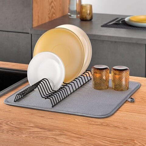 Scurgator de vase, Metaltex, TouchTherm®,  42.5 x 17 x 40 cm, inox/microfibra