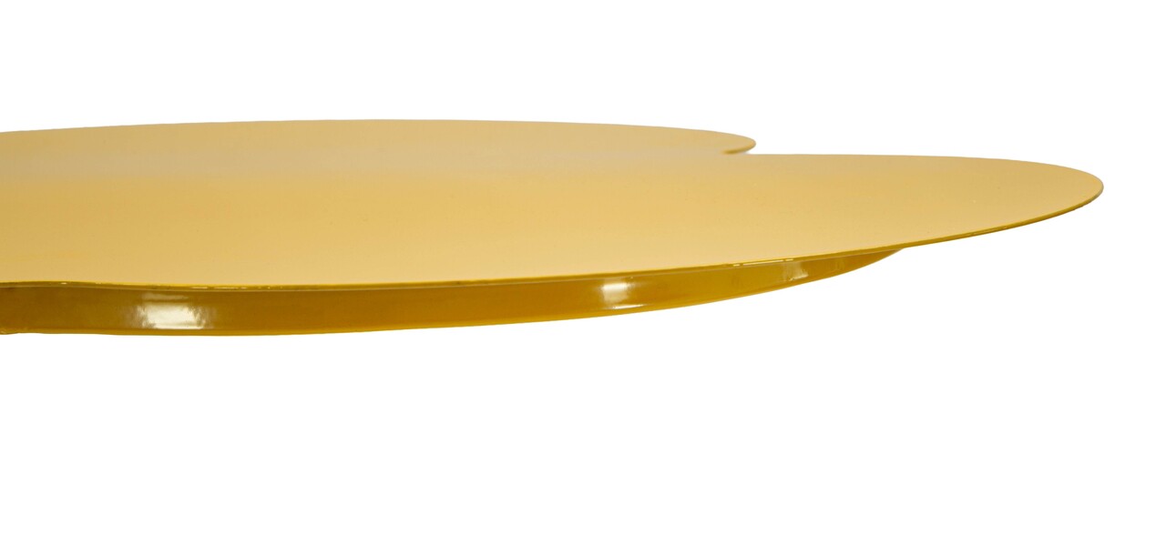 Masa de bar, Mauro Ferretti, Clox, 60x103 cm, metal, galben mustar - imagine 7