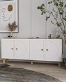 Consola, Olivia, Inci KB150 Bohem, Stejar Safir / Alb