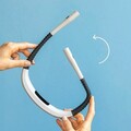 Lampa pentru citit LED reincarcabila cu pozitionare pe gat Neddrer, InnovaGoods, USB, autonomie 50-70 ore, 1000 mAh