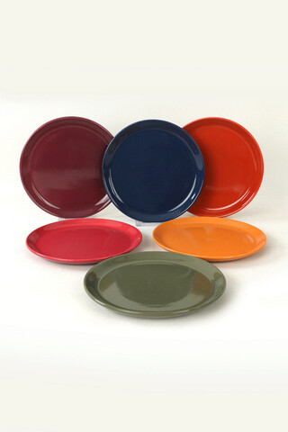 Set farfurii pentru desert, Keramika, 275KRM1586, Ceramica, Multicolor