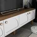 Comoda TV, Hommy Craft, Bohem 850, Alb