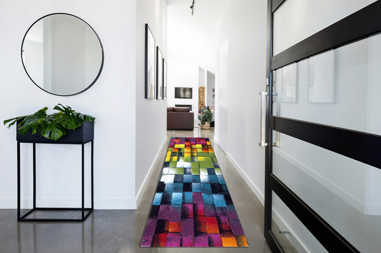 Covor, FB14 , 100x400 cm, Polipropilena, Multicolor - 1 | YEO