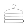 Umeras pentru pantaloni, Brabantia, Black and White, 41.5x1.5x42.5 cm, polipropilena, negru/alb