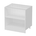 Dulap pentru bucatarie, Hanah Home, Minar, 80x87x58 cm, Alb / Antracit