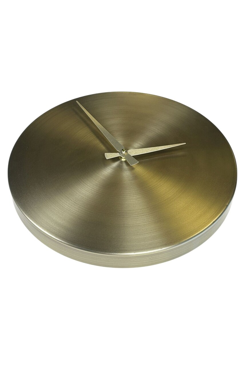 Ceas de perete, 35Sivmetsaat, Dimensiune: 35 x 35 cm, Auriu - view 6