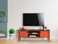 Comoda TV, Ephelia, Ada TV, 150x40x50 cm, MDF , Portocaliu