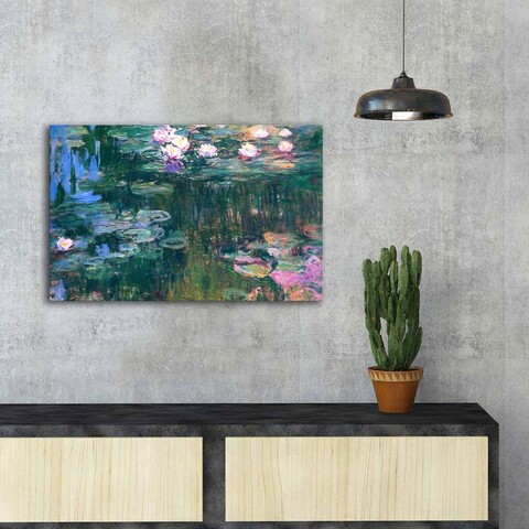 Tablou decorativ, famousart-048, canvas, dimensiune: 45 x 70 cm, multicolor
