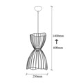 Lustra, Tatum, 584TTM1472, Metal, Negru