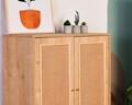 Bufet, Wolina, Jüt Sideboard, 40x90x110 cm, Lemn, Stejar