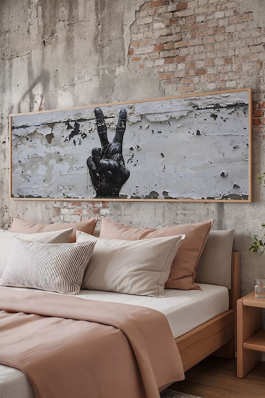 Tablou decorativ, Artbnkyty1-50120, MDF, Multicolor — imaginea 2