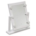 Oglinda cu LED si touchscreen pentru machiaj Hollywood, 5five, 37 x 9 x 40.5 cm, polipropilena, alb